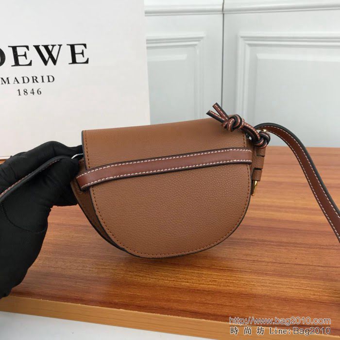 LOEWE羅意威 爆款迷你Gate手袋 馬術風格 繩結帶斜挎包 10182  jdl1157